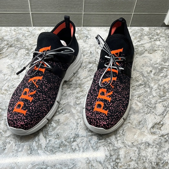 Prada Womens Calzature Donna Knit Sneakers - Picture 1 of 8